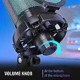 Fifine AmpliGame A6V + додатковий Поп фільтр — Чорний, фото 10
