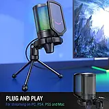Fifine AmpliGame A6V + додатковий Поп фільтр — Чорний, фото 11