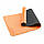 Килимок спортивний 4FIZJO TPE 4 мм для йоги та фітнесу 4FJ0337 Orange/Black, фото 4