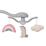 Гойдалка-шезлонг 2в1 El Camino ME 1028 Sensa, Circles Pink, фото 6