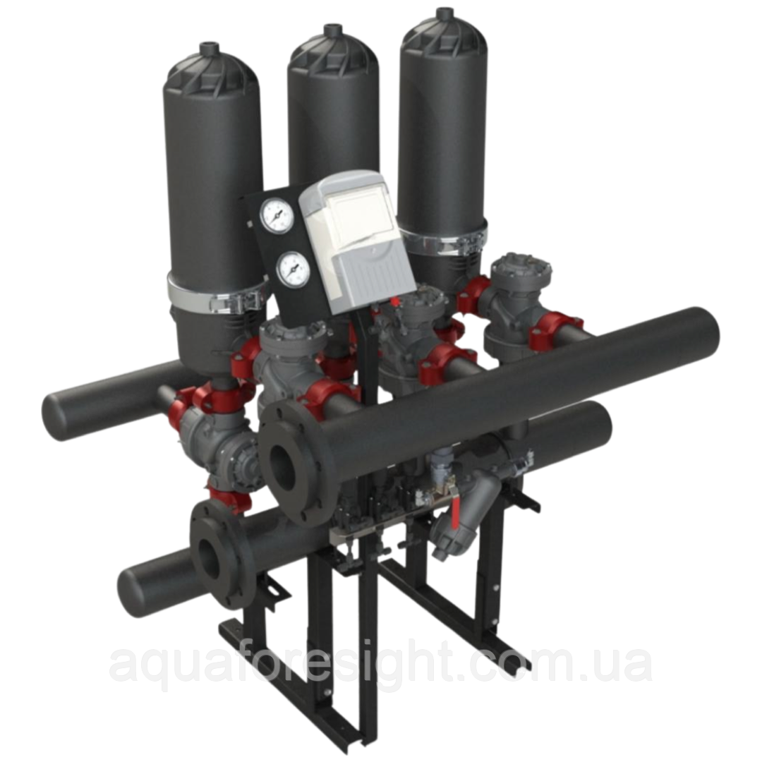 Автоматичний дисковий фільтр Azud ADF 316A-S (5 micron) продуктивність до 21 м³/год (ціна з ПДВ)
