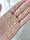 Кулон Xuping Підвіска патріотична Герб України тризуб Золотистий 22 мм х 10 мм Ланцюжок 45 см, фото 3