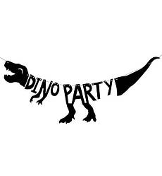 Гірлянда на день народження "Dino party", довжина – 2 м., Польща