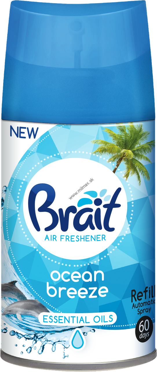 Змінний аерозольний балон Brait Ocean Breeze 250 мл
