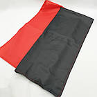 Прапор УПА 135х90 см, Червоно-чорний / Український прапор УПА з кишенею для флагштока / Чорно-червоний прапор України, фото 6