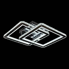 Люстра світлодіодна кришталь led на пульті SY-19381/2 BK+CR 705*525*120 160W