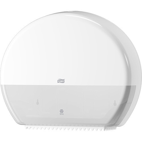 Диспенсер Максі для туалетного паперу у великих рулонах білий 554000 TORK, фото 1