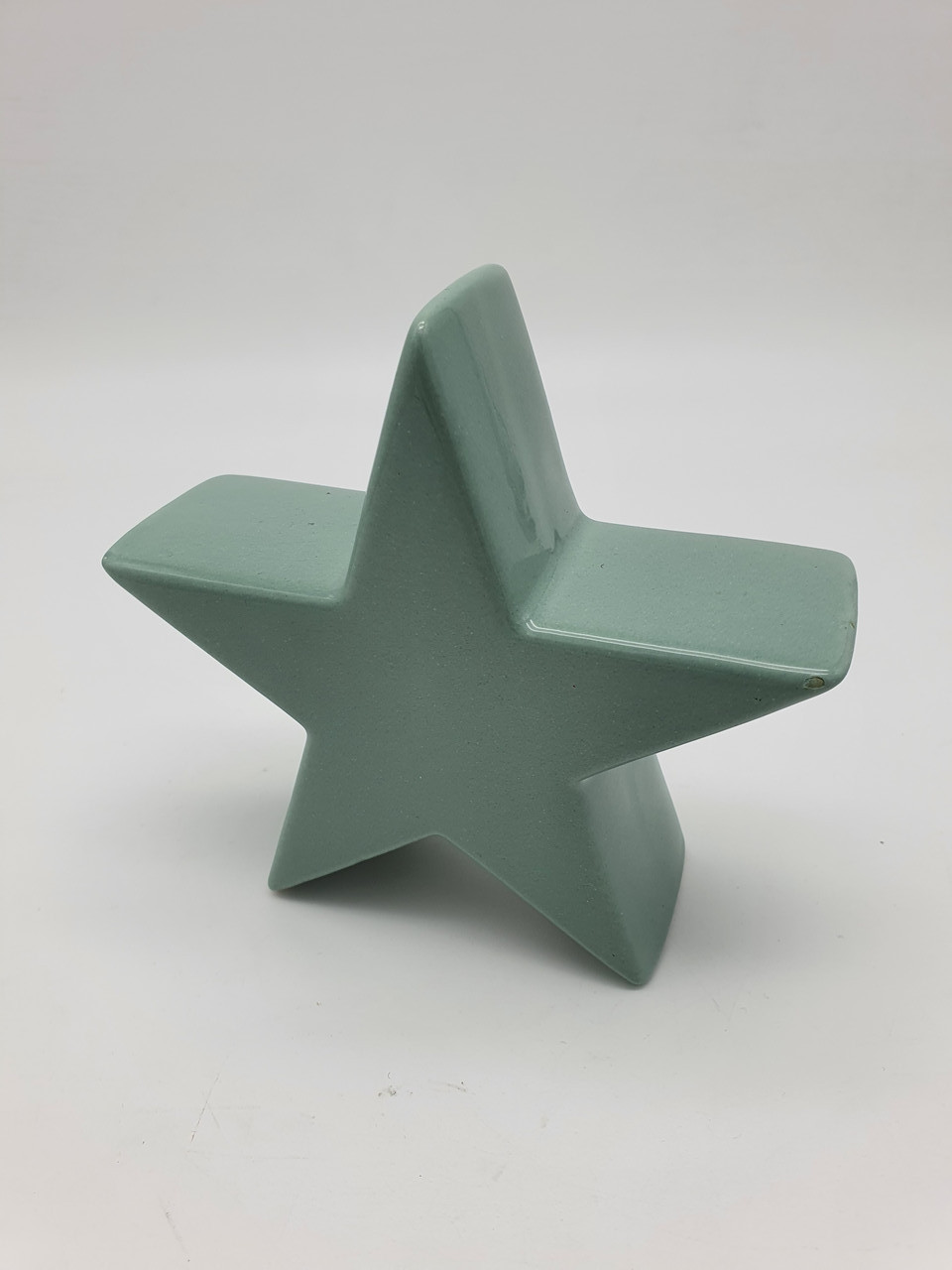 Уцінка! Новорічний декор – фігура Зірка керамічна Christmas gifts, 13 см, фото 1