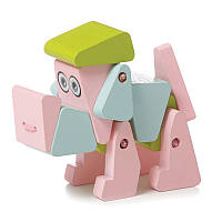 Деревянная игрушка животное Cubika Собачка акробат LA-1 11858