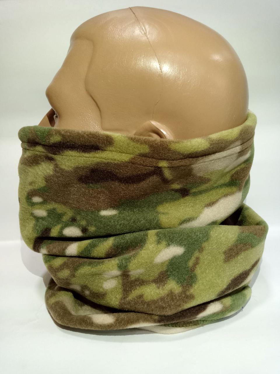 Баф (шарф-труба) флісовий/Multicam, фото 1