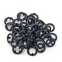 Кнопка BABY (трикотажна) 7,8 мм Чорна 1440 шт.