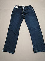 Теплі джинси на травці для хлопчика 8, 9, 10, 12 років