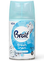Змінний аерозольний балон BRAIT "Fresh linen" 250 ml (аромат свіжості)