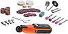 Багатофункціональний інструмент акумуляторний (гравер) BLACK+DECKER BCRT8I : 7.2 В, 1.5Ah. 0.62 кг, фото 9