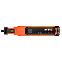 Багатофункціональний інструмент акумуляторний (гравер) BLACK+DECKER BCRT8I : 7.2 В, 1.5Ah. 0.62 кг, фото 3