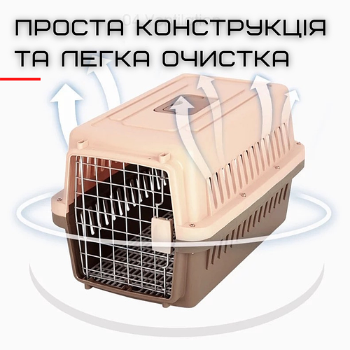 Переноска Контейнер Для Собак и Кошек с Металлическими Креплениями ...