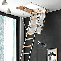 Чердачная лестница 110x60 см Bukwood Luxe Metal ST h-280см