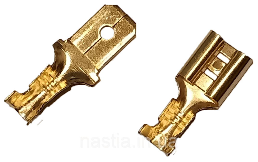 284863 Комплект клем затискних, ширина 4,8mm