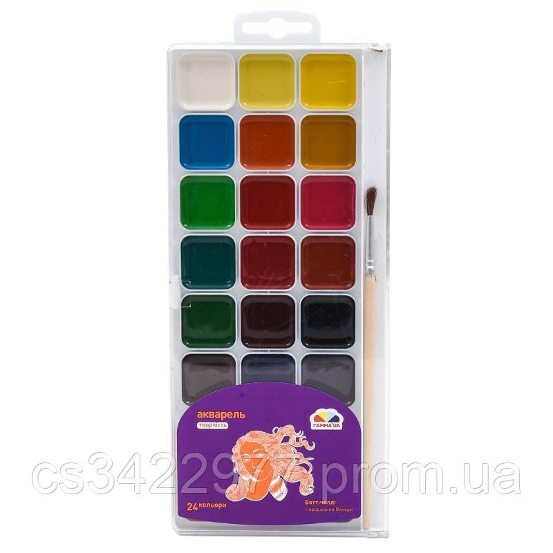 Акварель "Творчество", 24 Цвета (цена за Упаковку) — Купить Недорого на ...