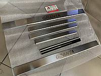 Накладки на пороги Lada Granta с 2011 г. (Premium)