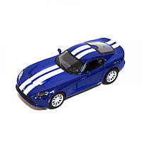 Автомодель легкова SRT VIPER GTS (2013) 5" KT5363FW, 1:36 (Синій)