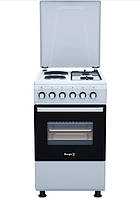 Плита комбінована Borgio GE 522 W MBBLT біла (2+2)