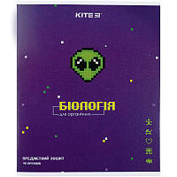 Предметная тетрадь Kite Pixel K21-240-09, 48 листов, клетка, биология