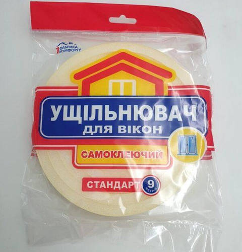 Самоклеящийся поролоновый уплотнитель для окон и дверей 9 м х 8 мм ...