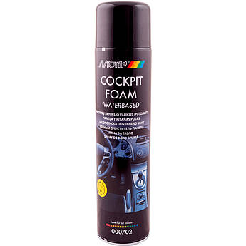Пінний очисник приладів Motip Black Line Cockpit Foam Spray 600 мл Аерозоль