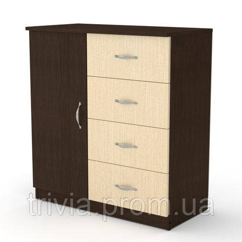 Комод для Вещей Компанит Венге Комби 4 1А TR, КОД: 128939 — Купить ...
