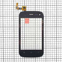 Тачскрин Fly IQ256 Vogue сенсор для телефона черный