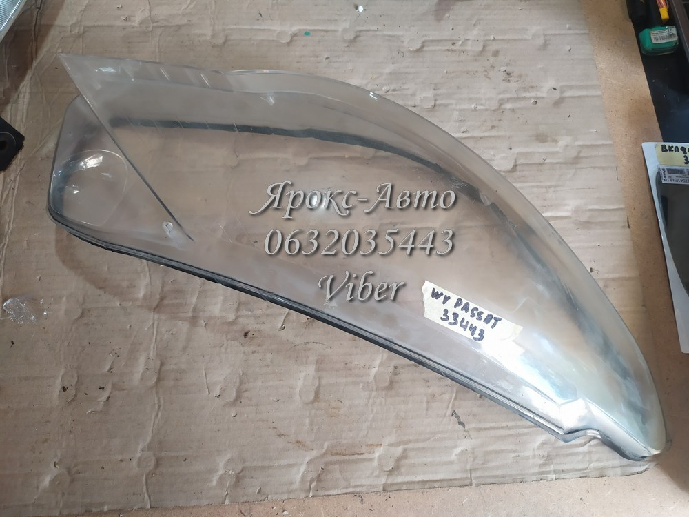 Скло фари volkswagen passat cc 2008 — 2012 TYK 000033443, фото 1