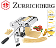 Равіольниця Лапшерізка Макаронниця Zurrichberg ZBP/7012 5-функціональна 5 в 1 паста-машина, фото 6