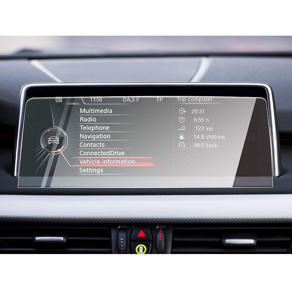 Протиударна гідрогелева захисна плівка Hydrogel Film на екран магнітоли BMW X5 2014-2018 (277*101,53)