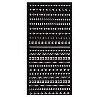 3D слайдер для дизайну нігтів Mirror Jewel - Line Silver AVADONA