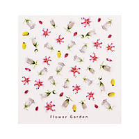 3D слайдер для дизайну нігтів Design Nail Applique - Flower Garden - Loyal, Justice AVADONA