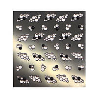 3D слайдер для дизайну нігтів Shiny Nail Applique - Dazzling Decoration - Bubble Bubble AVADONA