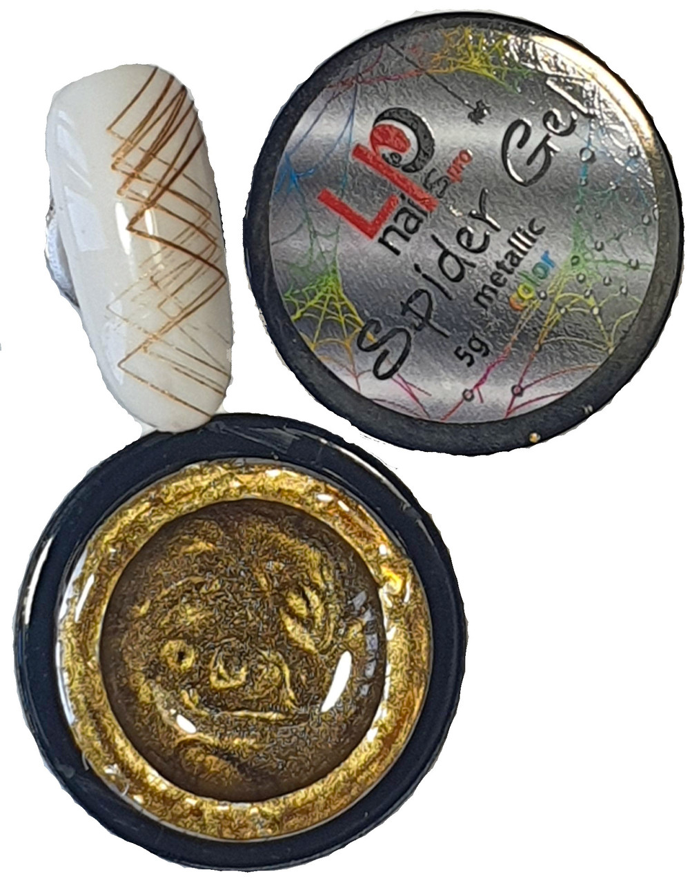 Гель павутинка металік №5 Lpnails Spider Gel 5 мл AVADONA