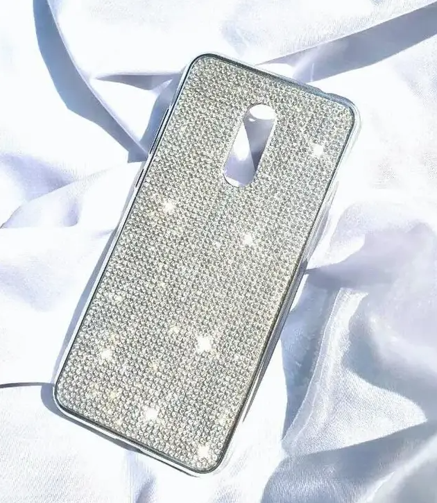 Силіконовий чохол з камінням для Xiaomi Redmi 8, фото 1