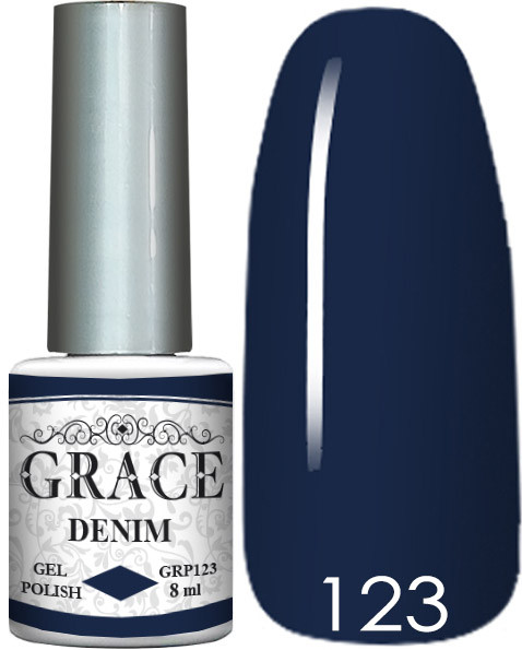 Гель-лак Грейс GRACE GRP123 Denim 8ml AVADONA
