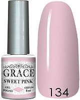 Гель-лак Грейс GRACE GRP134 Sweet Pink 8ml AVADONA