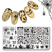 Пластина для стемпінгу Lpnails BPX007 AVADONA