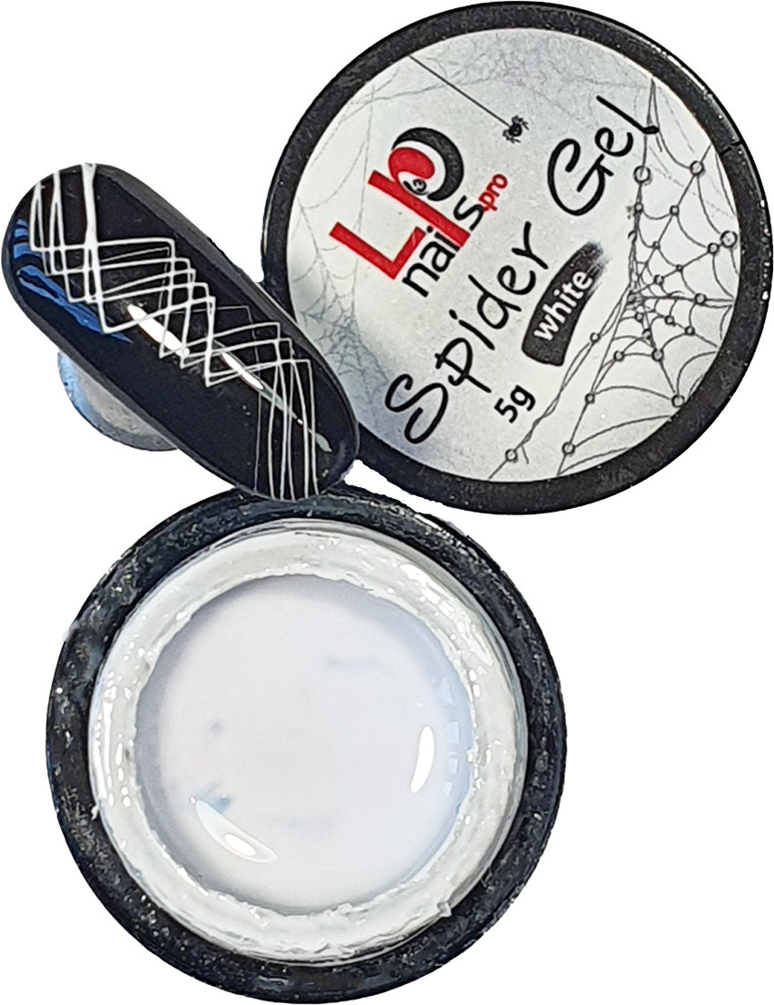 Гель павутинка білий Lpnails Spider Gel 5 мл AVADONA