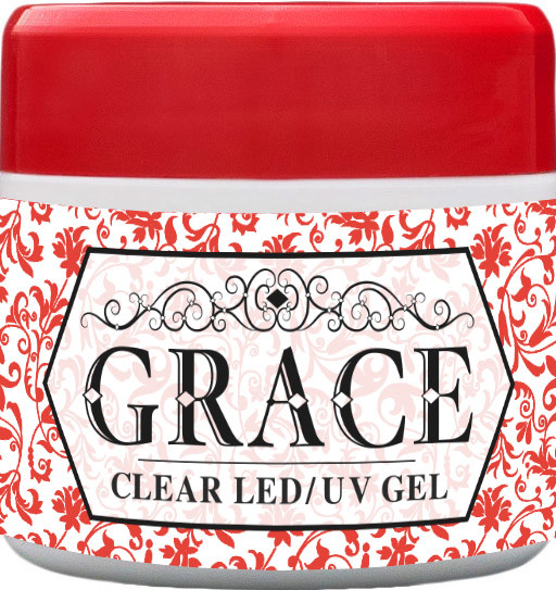 GRACE Прозорий 2-х фазний LED/UV гель 50 гр AVADONA