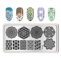 Пластина для стемпінгу Lpnails BP028 AVADONA