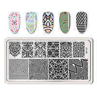 Пластина для стемпінгу Lpnails BP027 AVADONA
