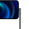 Кабель зарядный Baseus Legend Series Elbow Fast Charging Lightning 2.4A 2m Black (CALCS-A01), фото 2