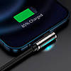 Кабель зарядный Baseus Legend Series Elbow Fast Charging Lightning 2.4A 2m Black (CALCS-A01), фото 7