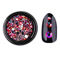 Камені кольорові в банці червоніEStyle