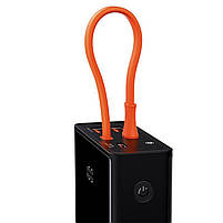 Зовнішній акумулятор Power bank BASEUS 20000 mAh з швидким зарядом 2 USB/1Type-C+Type-C Cable, 5A/65W, фото 3